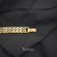 Premium Om Gold Bracelet For Men