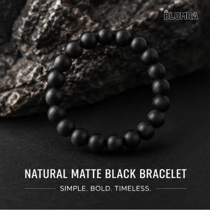 Natural Matte Black Bracelet