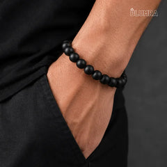 Natural Matte Black Bracelet