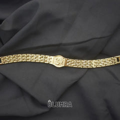 Premium Om Gold Bracelet For Men