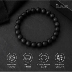 Natural Matte Black Bracelet