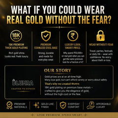 Gold Plated Snake Chain For Men | Blumra