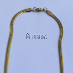 Gold Plated Snake Chain For Men (21.5inch)